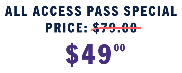 All Access Pass2